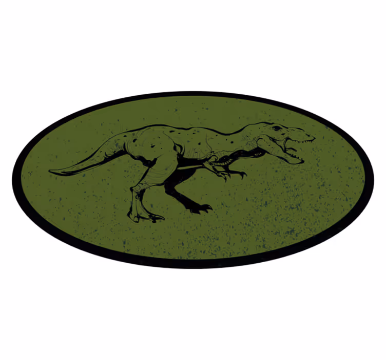 Tapete em vinil infantil com tema de dinossauro - TenStickers