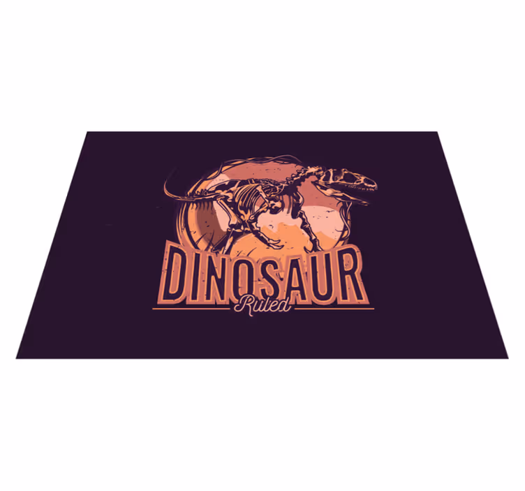Tapete vinílico de animais imagem gráfica de dinossauro - TenStickers