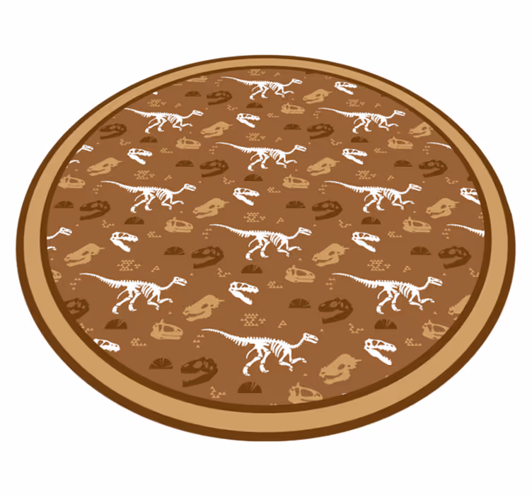 Tapete em vinil infantil motivos de dinossauros - TenStickers