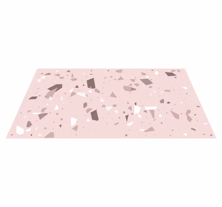 Tapete de vinil de cozinha rosa texturizado - TenStickers