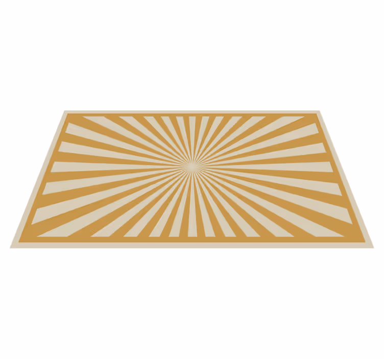 Tapete sunburst produtomoderno - TenStickers