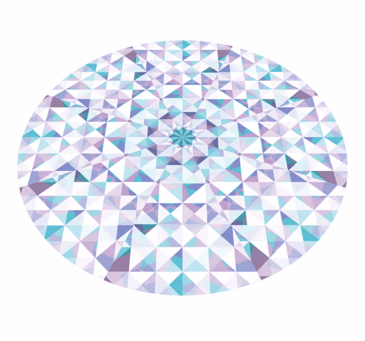 Carpete em mosaico de vidro - TenStickers