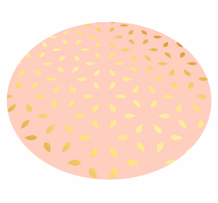 Tapete vinílico para gabinete Padrão floral luxuoso - TenStickers