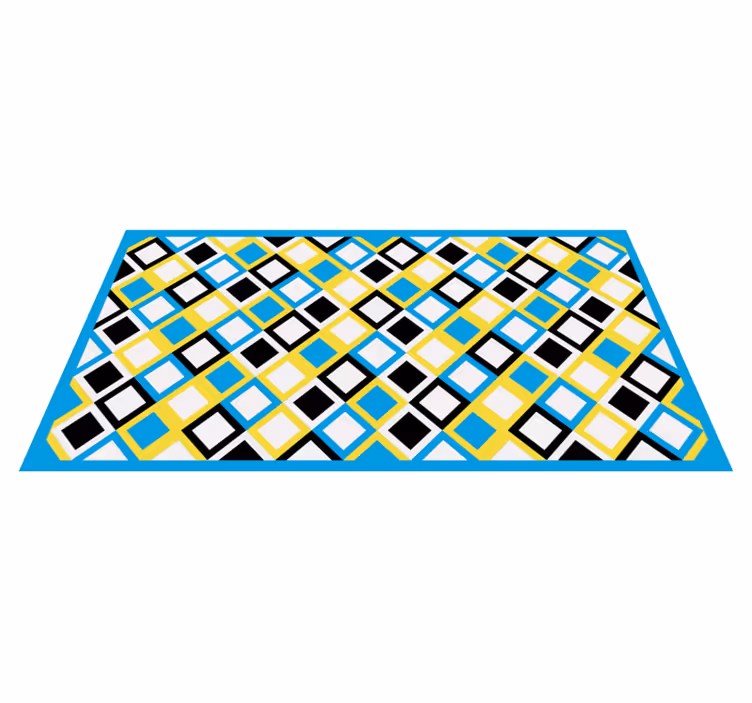 Tapete vinílico geométricas padrão geométrico argyle - TenStickers