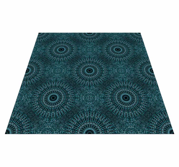 Tapete vinílico de mandala brilho da mandala - TenStickers