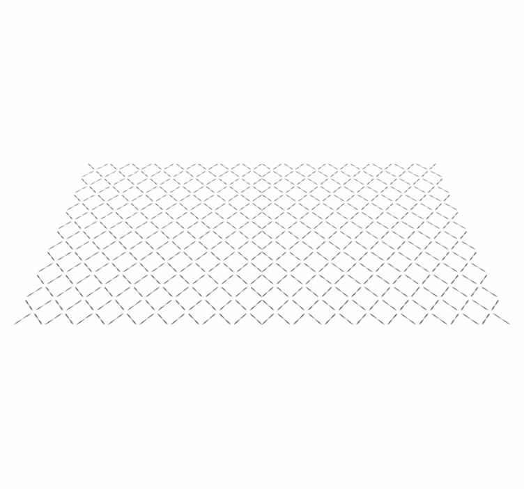 Tapetes geométricos de vinil com diamante nórdico - TenStickers