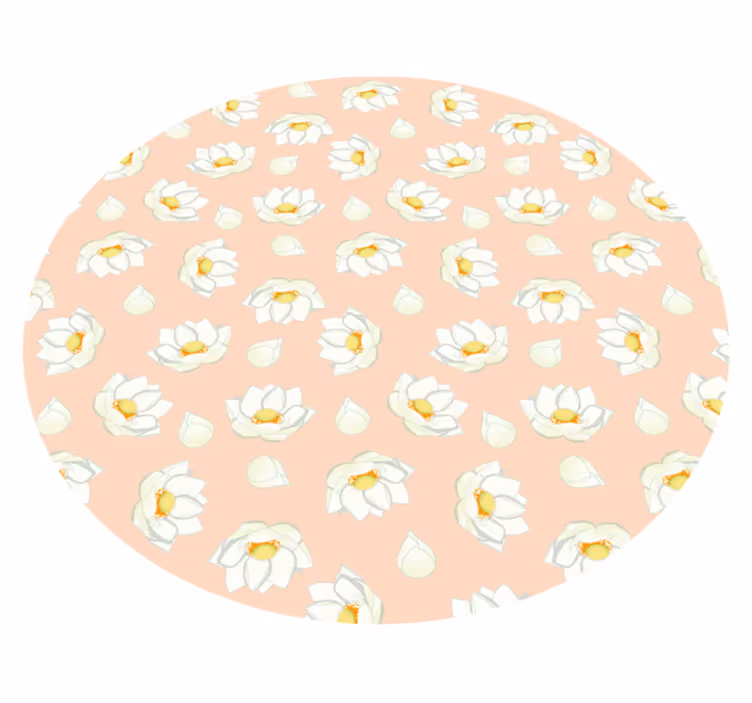 Tapete vinílico flores e plantas flor floral - TenStickers