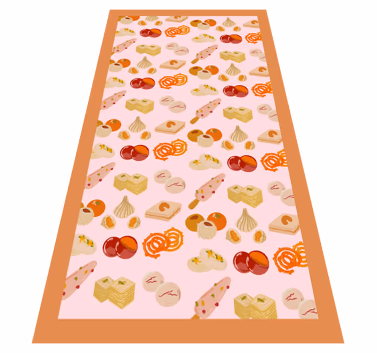 Tapete vinílico cozinha tema culinário - TenStickers