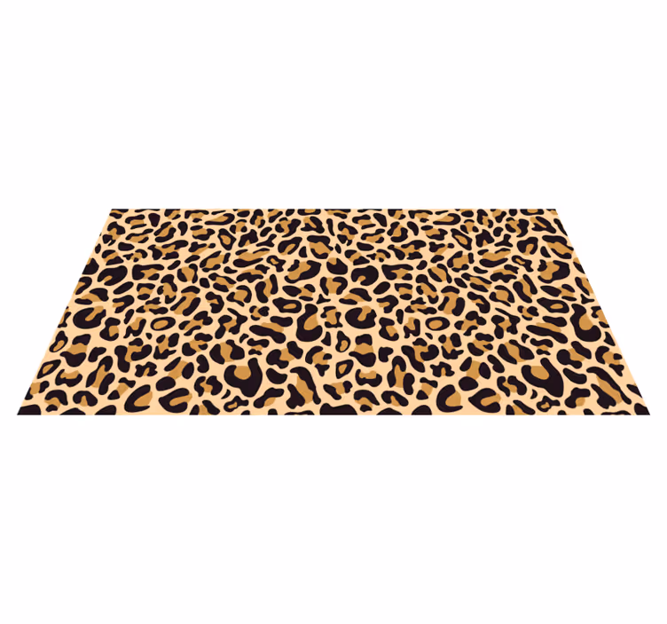 Tapete de vinil com estampa de leopardo e animal - TenStickers
