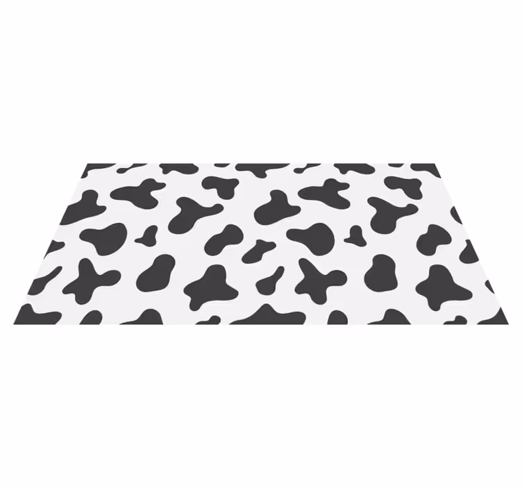 Tapete de vinil com estampa de vaca - TenStickers