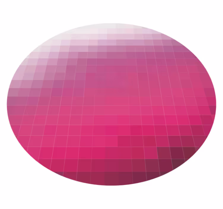 Tapete vinílico minimalista esfera gradiente - TenStickers