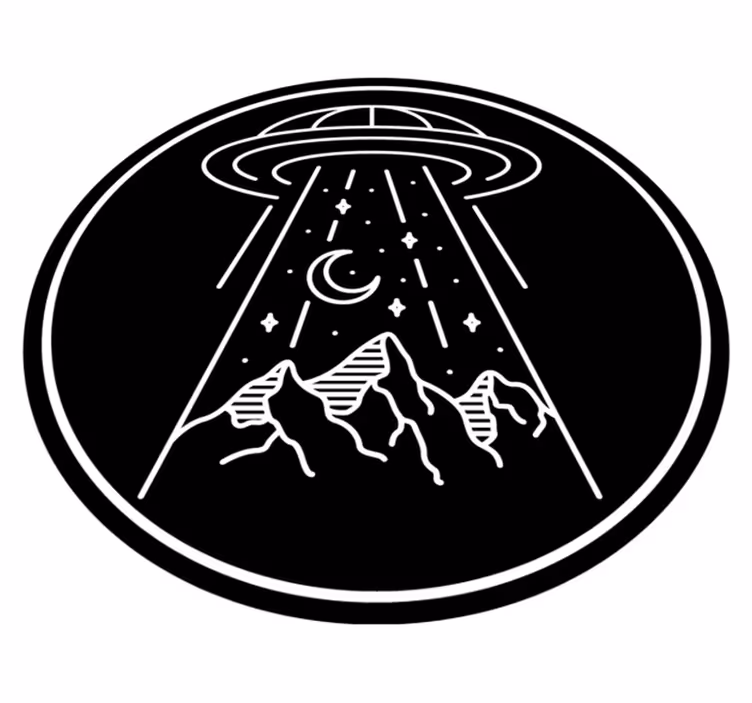 tapete de vinil juvenil desenho ufo - TenStickers