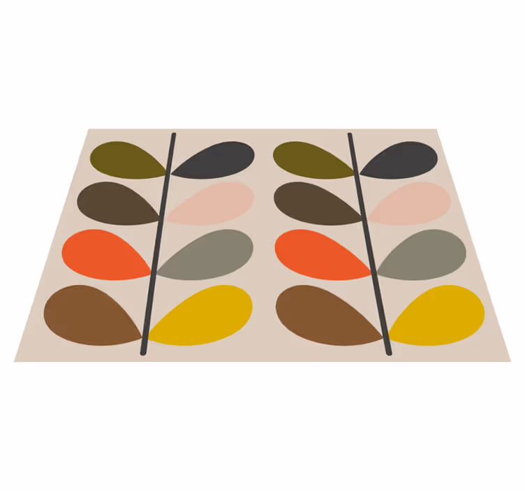 Tapete de vinil moderno orla kiely - TenStickers
