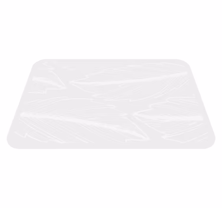 Tapete vinílico natureza padrão de impressão de penas - TenStickers