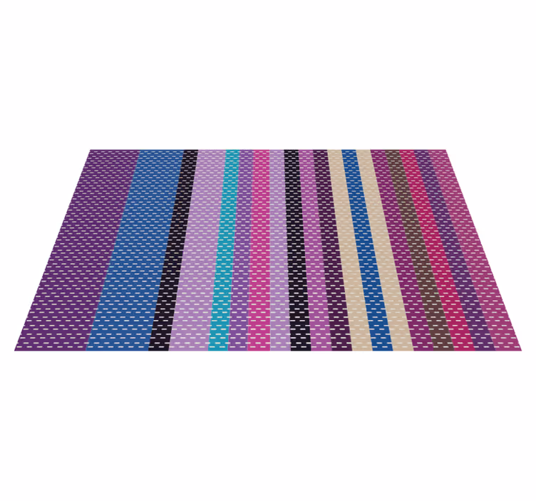 Tons roxos com textura riscas tapete - TenStickers