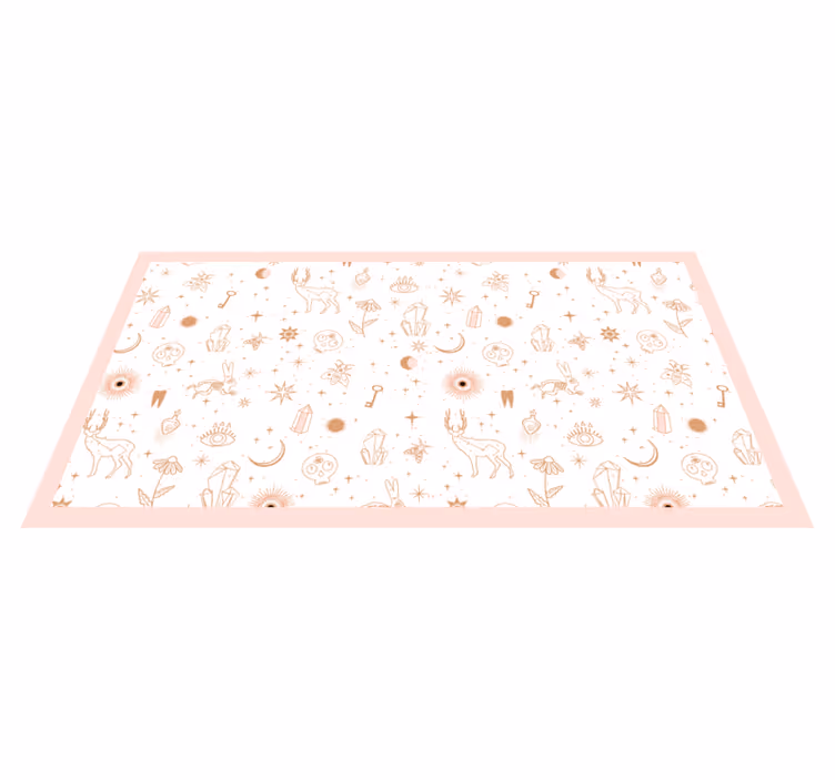 Tapete vinílico para bebés design minimalista celestial - TenStickers