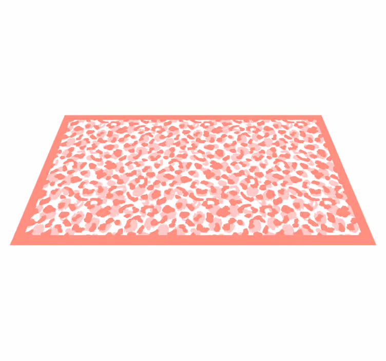 Tapete vinílico estampa de animal estilo de leopardo suave - TenStickers