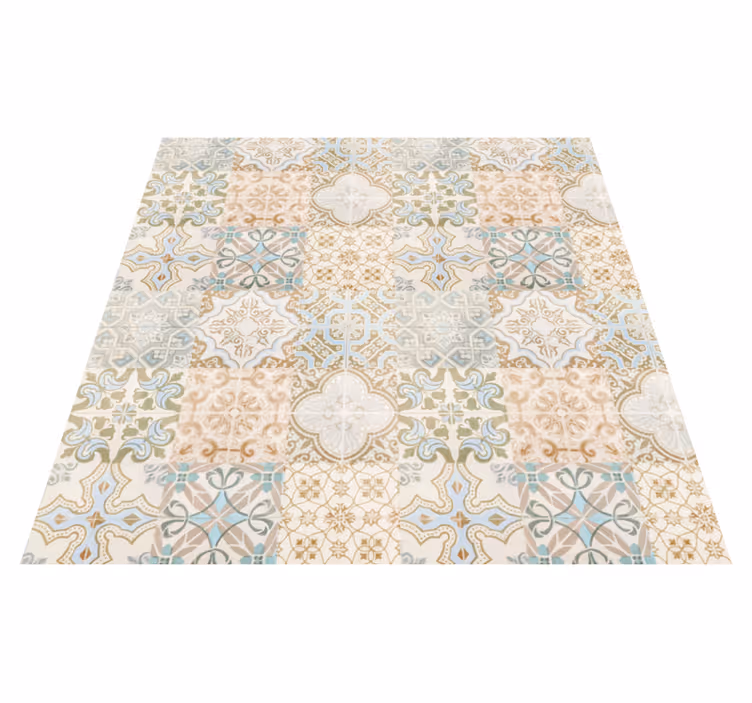 Tapete de azulejos estilo espanhol relíquia antiga - TenStickers