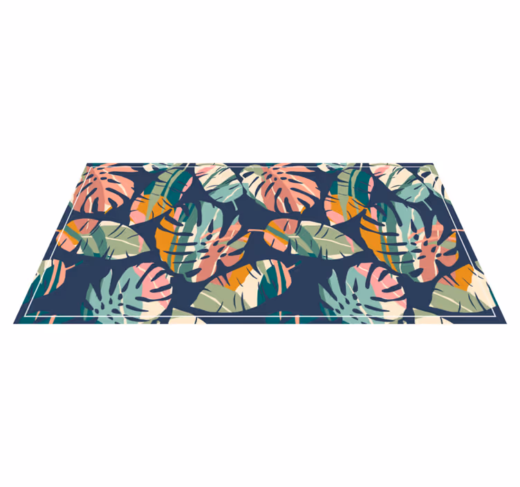 Tapete de vinil natural paraíso tropical - TenStickers
