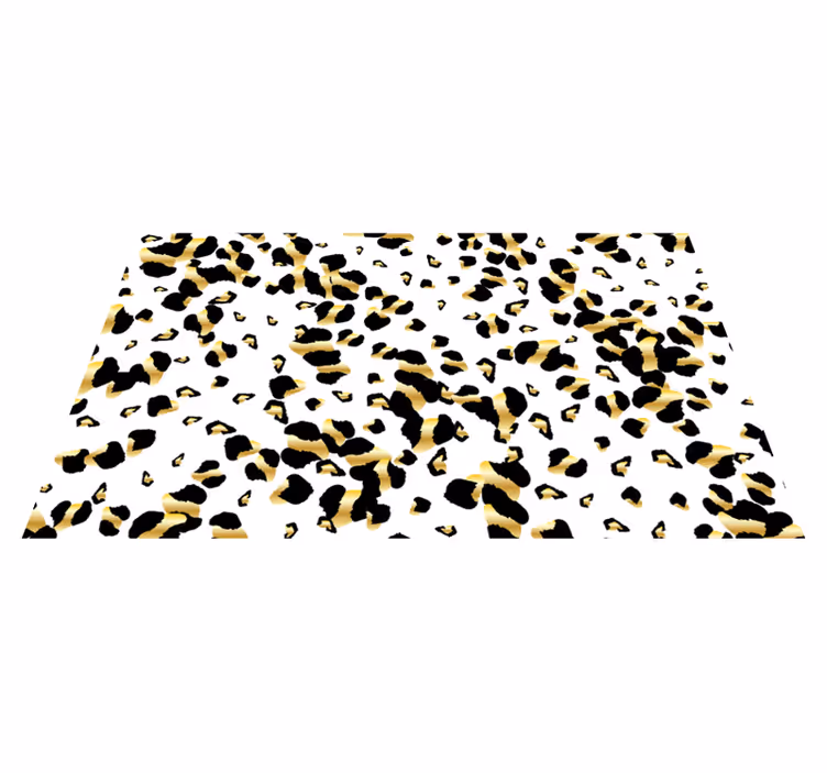 Tapete vinílico Estampa de leopardo - TenStickers