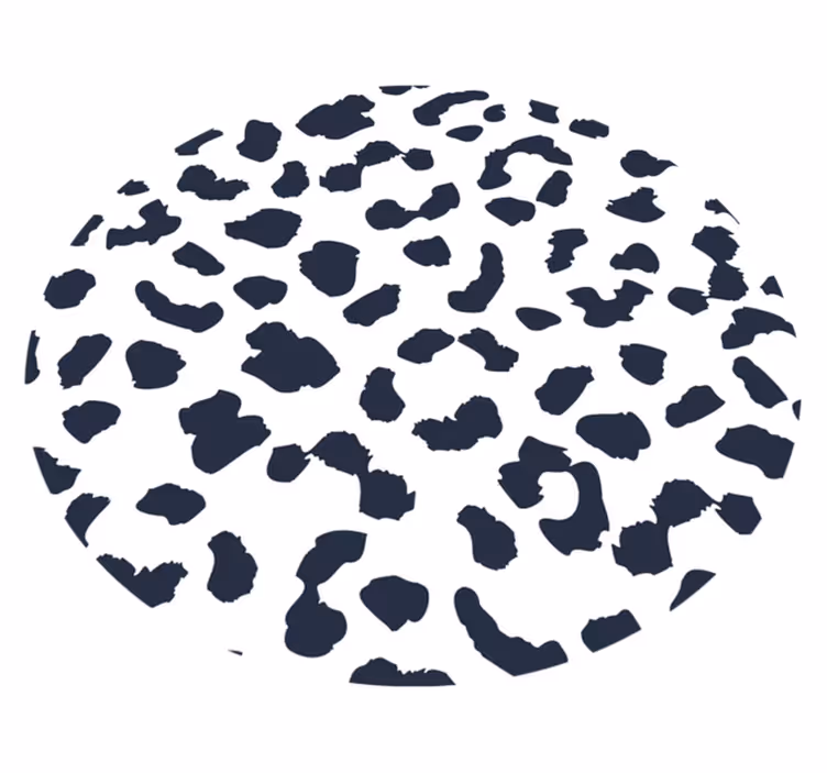 Tapete vinílico estampa de animal design de pele de vaca - TenStickers