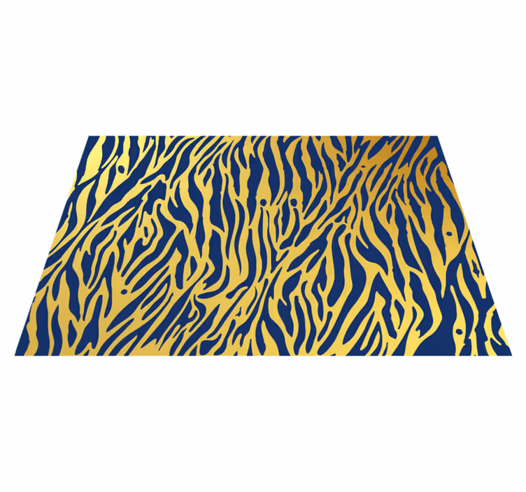 Tapete vinílico estampa de animal listras de zebra - TenStickers