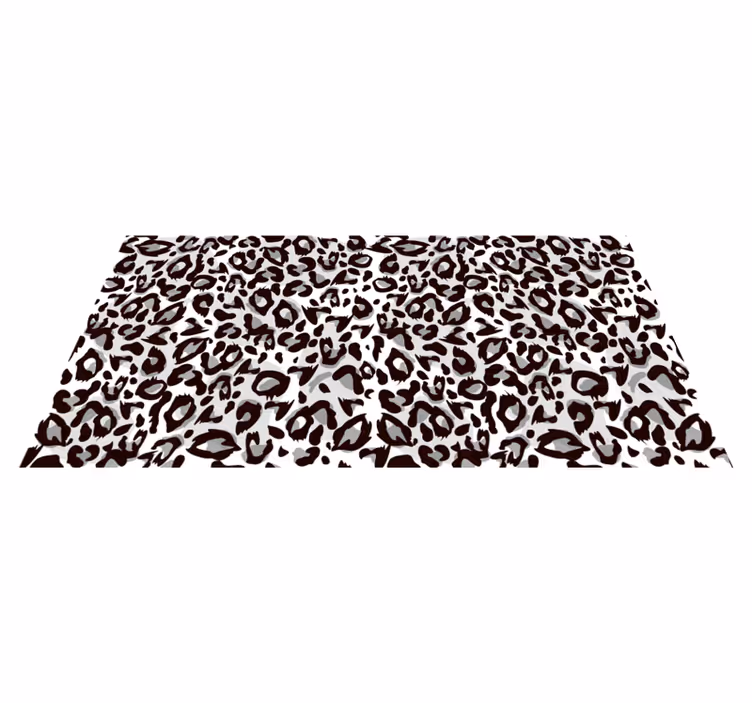 Tapete vinílico estampa de animal traços de leopardo - TenStickers