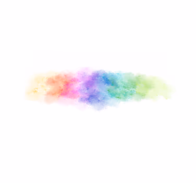 Tapete vinílico quarto explosão abstrata vibrante - TenStickers