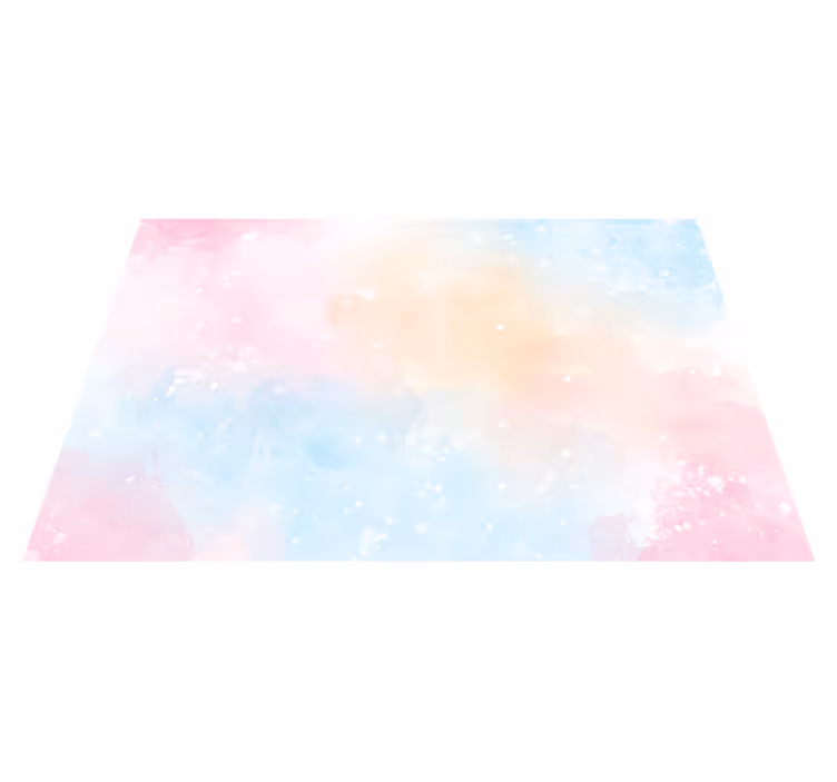 Tapete vinílico para gabinete Aquarela abstrata - TenStickers