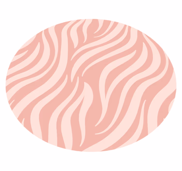 Tapete vinílico estampa de animal listras de zebra elegantes - TenStickers