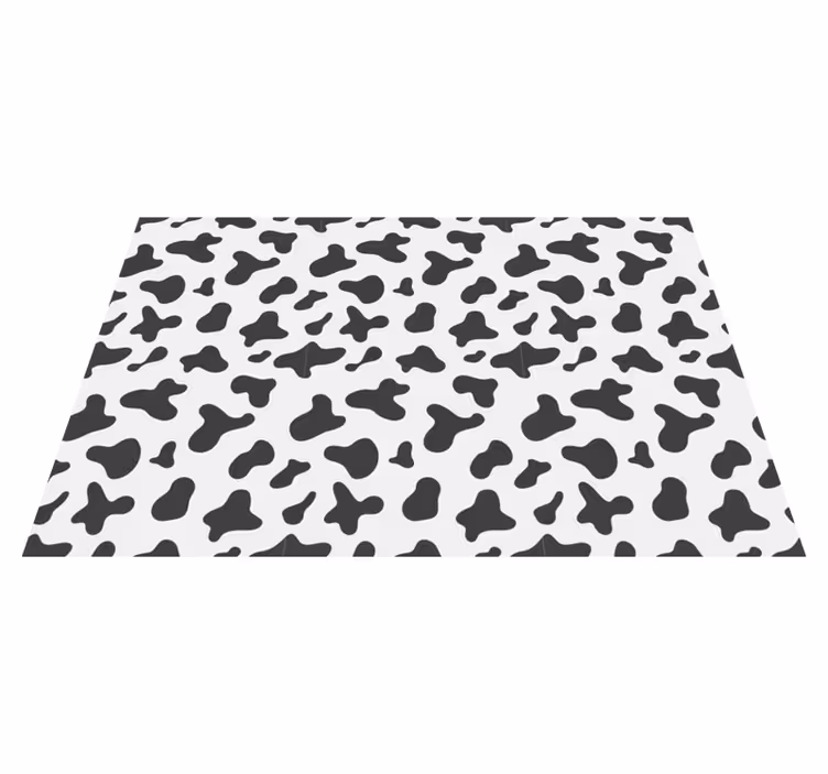 Tapete de vinil animal com estampa de vaca - TenStickers