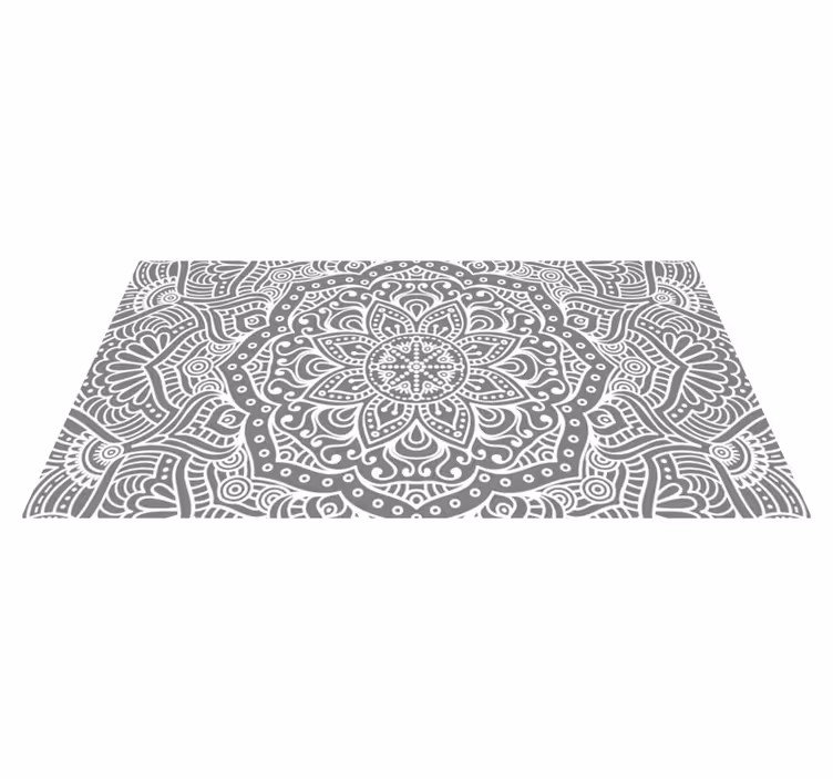 Tapete de vinil elegante mandala para quarto - TenStickers