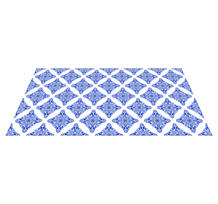 Tapete vinílico para gabinete Efeito marroquino efeito azulejo - TenStickers