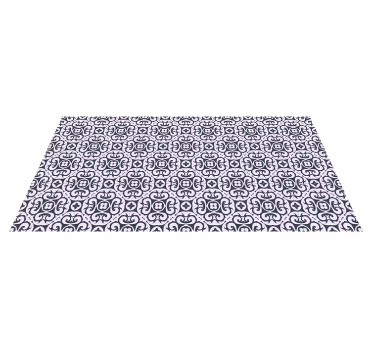 Tapete vinílico para gabinete Efeito de azulejo cometa - TenStickers