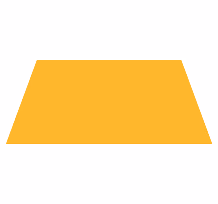 Tapete moderno retângulo amarelo - TenStickers