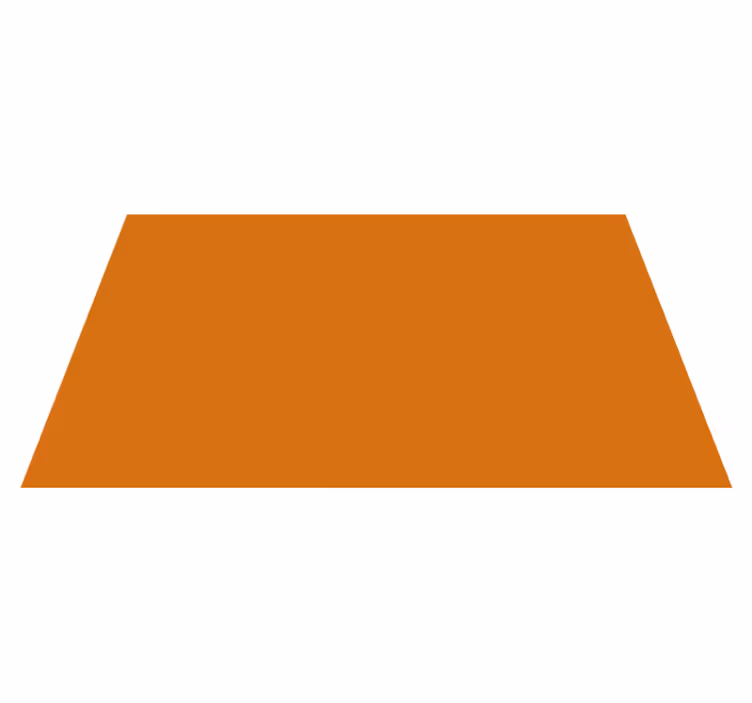 Tapete vinílico sala de estar superfície laranja monocolor - TenStickers