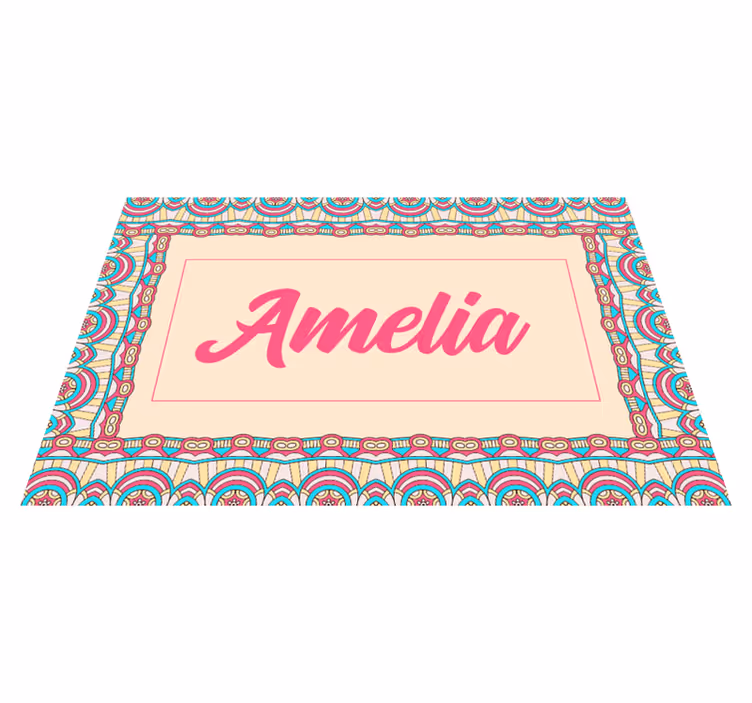 Tapete vinílico juvenil design personalizado boêmio - TenStickers