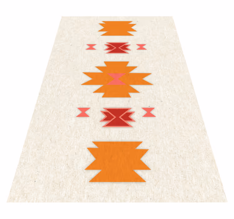 Tapete vinílico etnicas motivo tribal simples - TenStickers