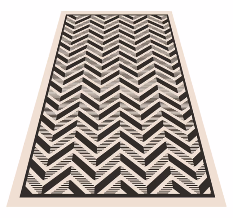 Tapete vinílico geométricas motivo chevron clássico - TenStickers