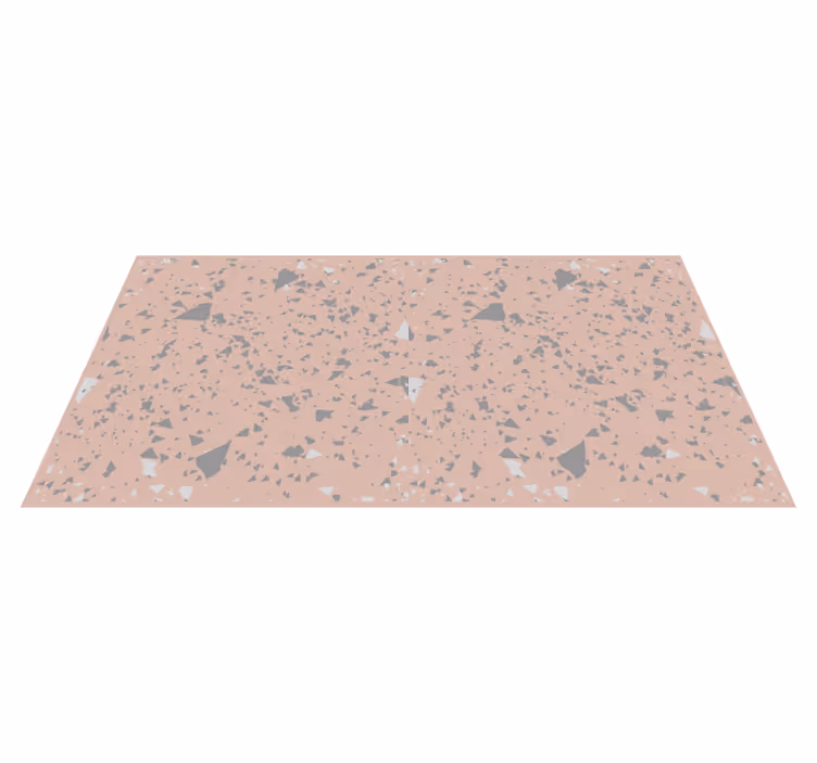 Tapete de textura terrazzzo rosa e cinza - TenStickers