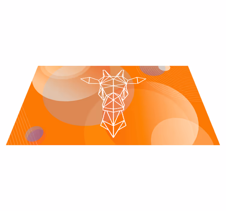 Tapete vinílico moderno padrões geométricos abstratos - TenStickers