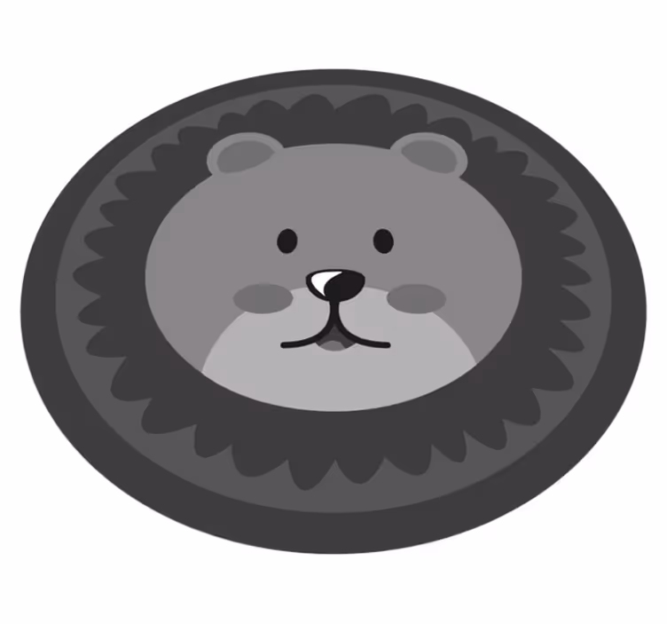Tapete de jogo bebê nórdico cinza lyon - TenStickers