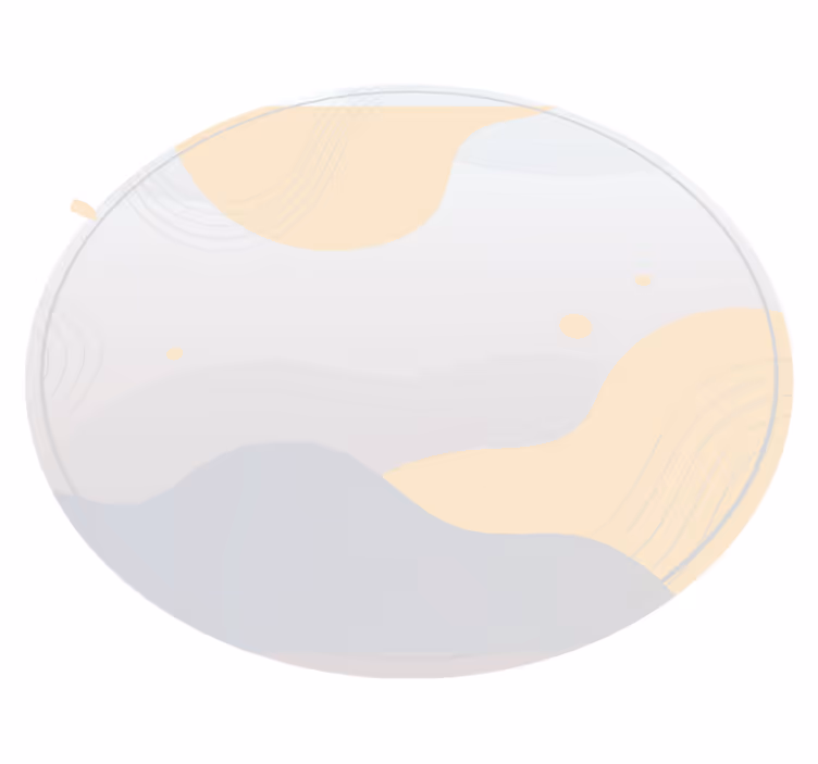 Tapete vinílico minimalista motivos de ondas suaves - TenStickers