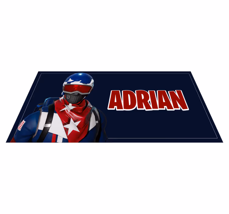 Tapete em vinil infantil design de herói personalizado - TenStickers