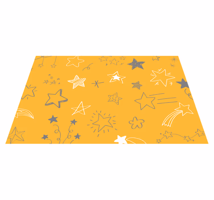 Tapete vinílico estrelas padrões de noites estreladas - TenStickers