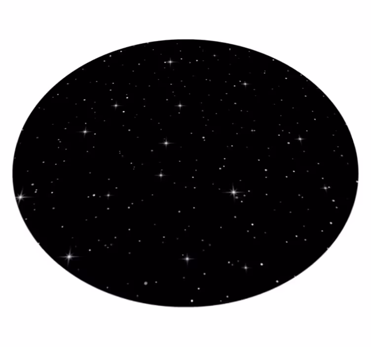 Tapete vinílico estrelas visão noturna estrelada - TenStickers