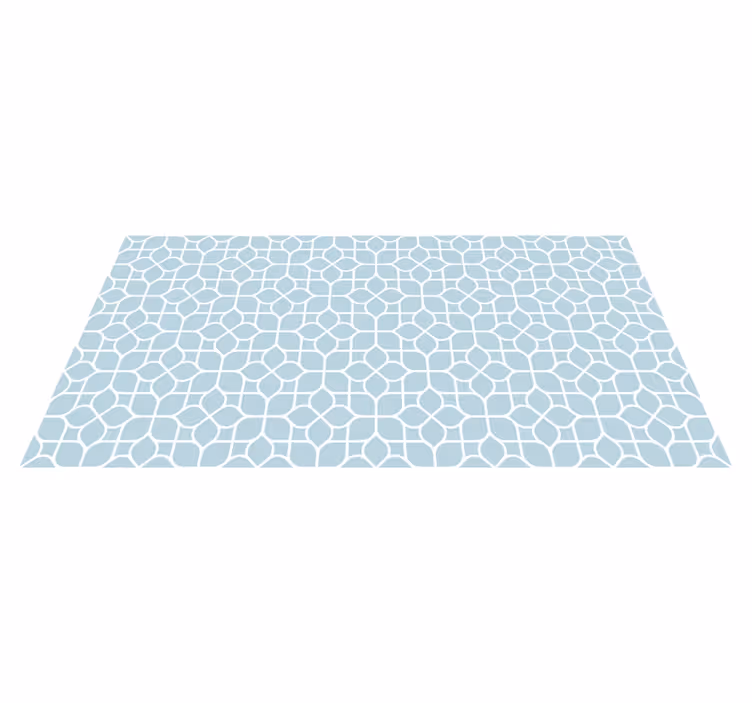 Piso de casa de banhopadrão com efeito de azulejo - TenStickers