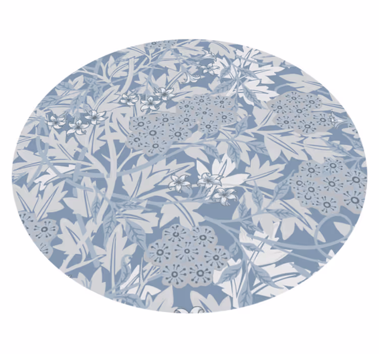 Tapete vinílico flores e plantas composição floral - TenStickers