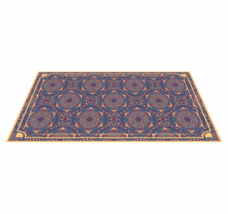 Tapete vinílico de mandala motivos de mandala complexos - TenStickers