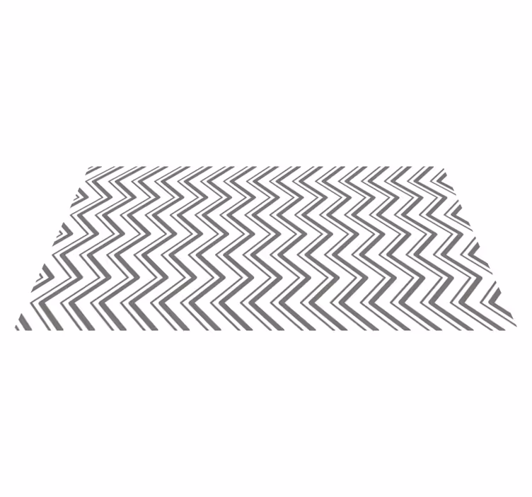 Tapete vinílico geométricas estilo com padrão chevron - TenStickers